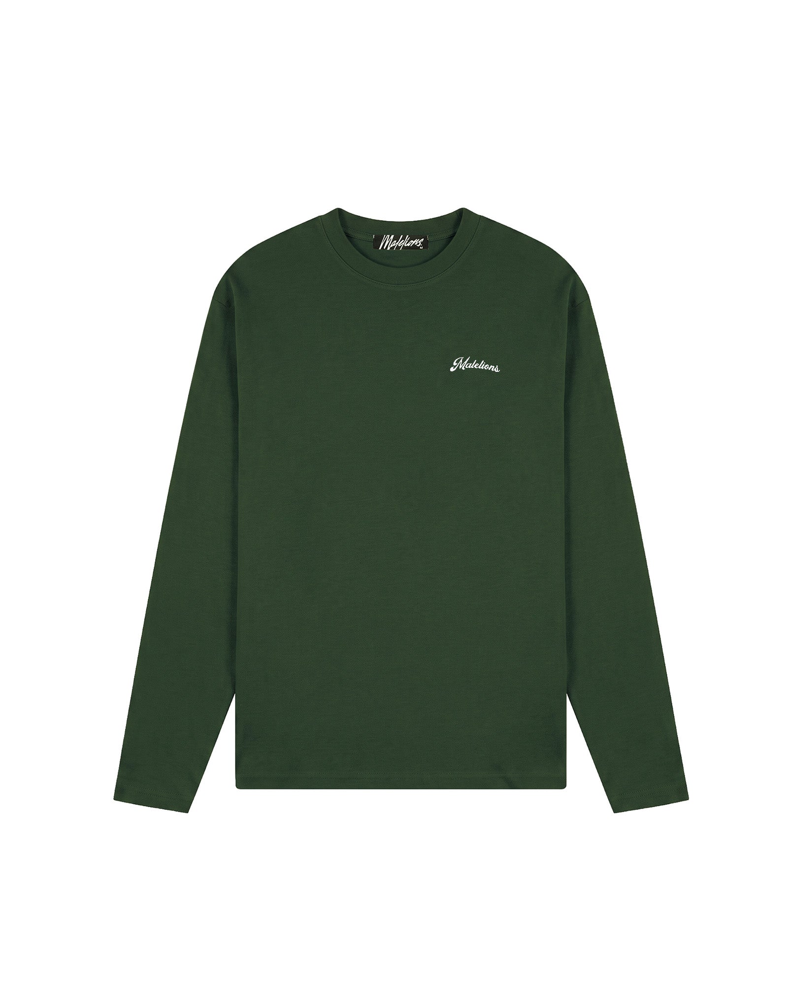 Malelions Men Victory Taste Longsleeve T-Shirt | Racing Green