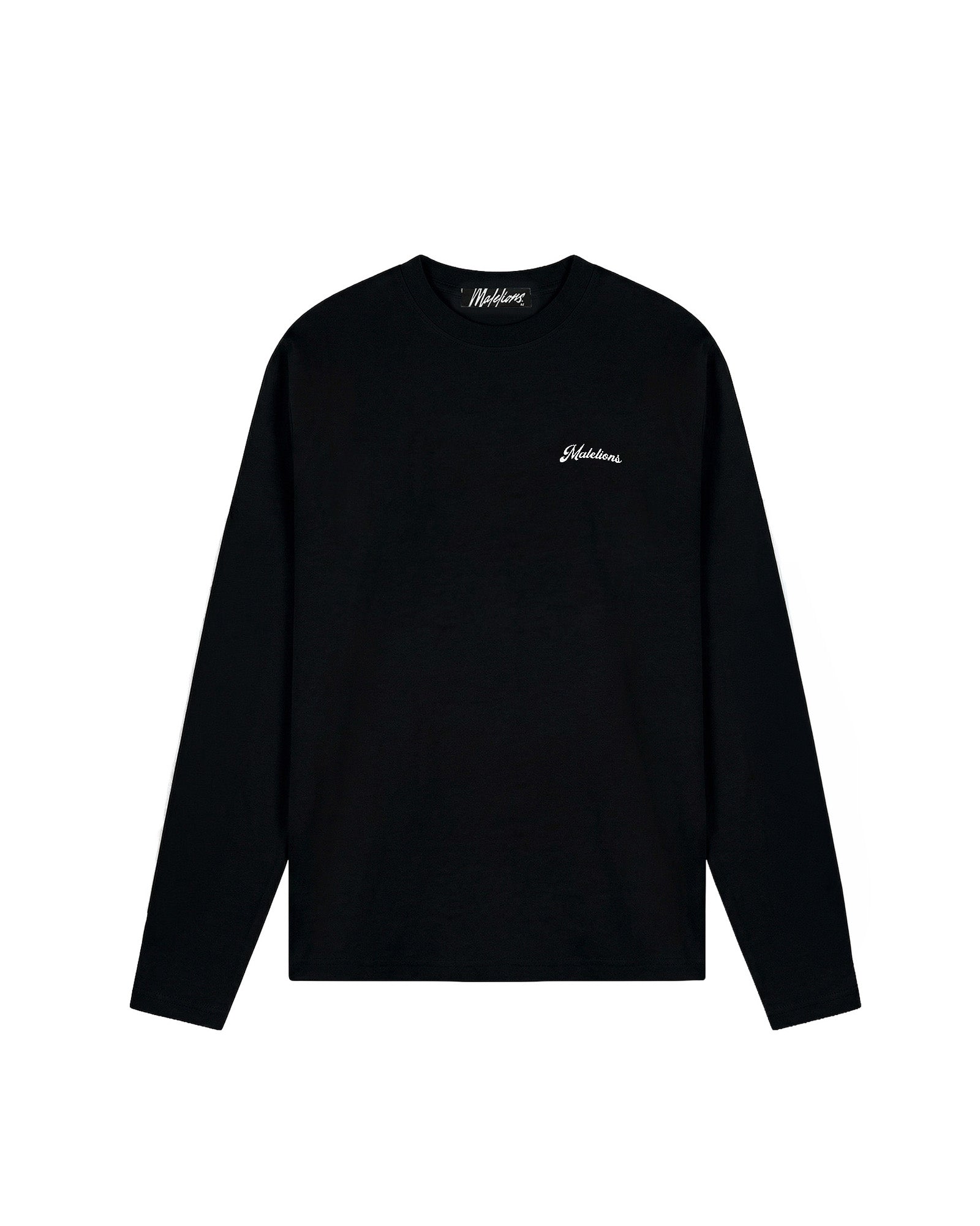 Malelions Men Victory Taste Longsleeve T-Shirt | Black