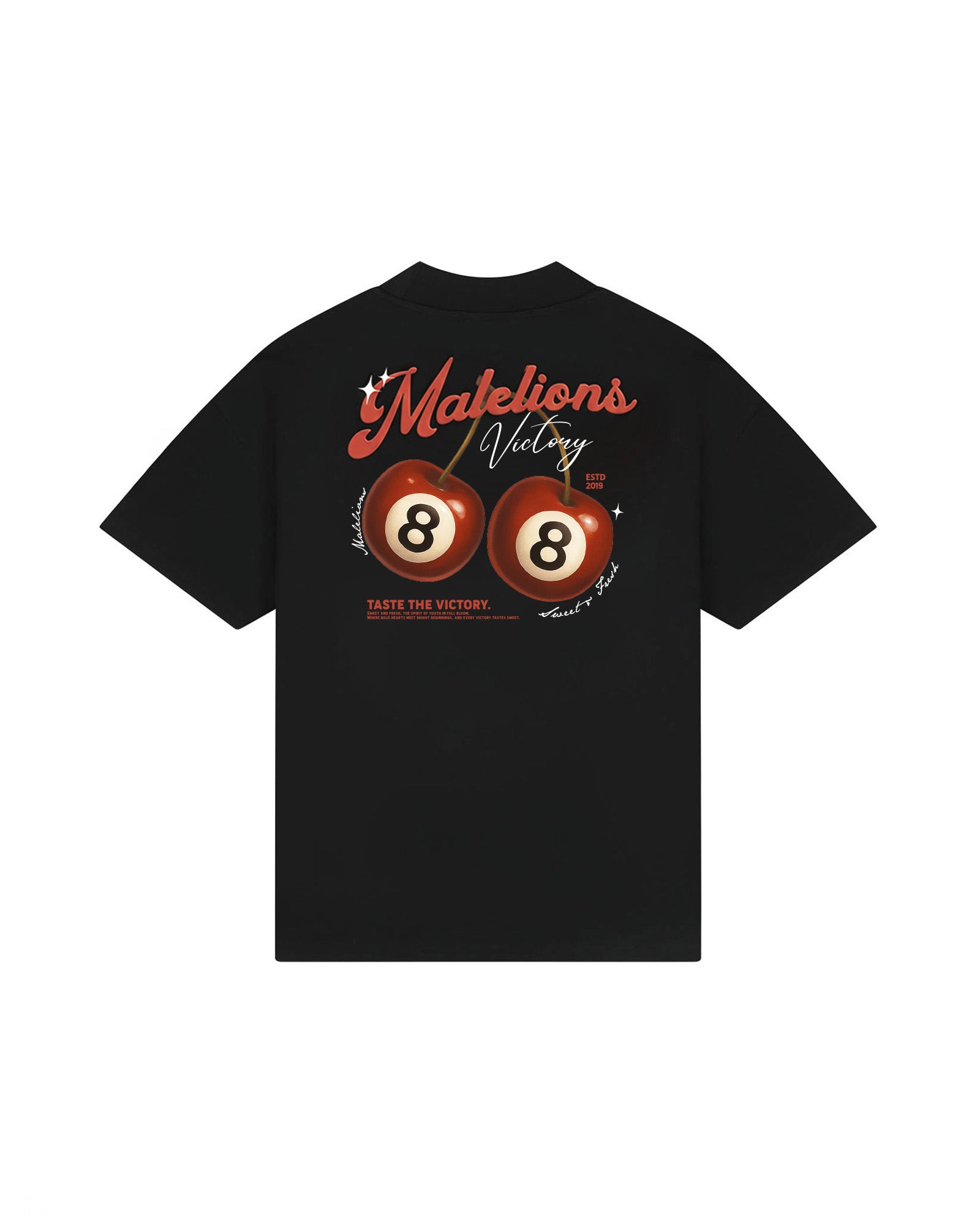 Malelions Men Victory Taste T-Shirt | Black