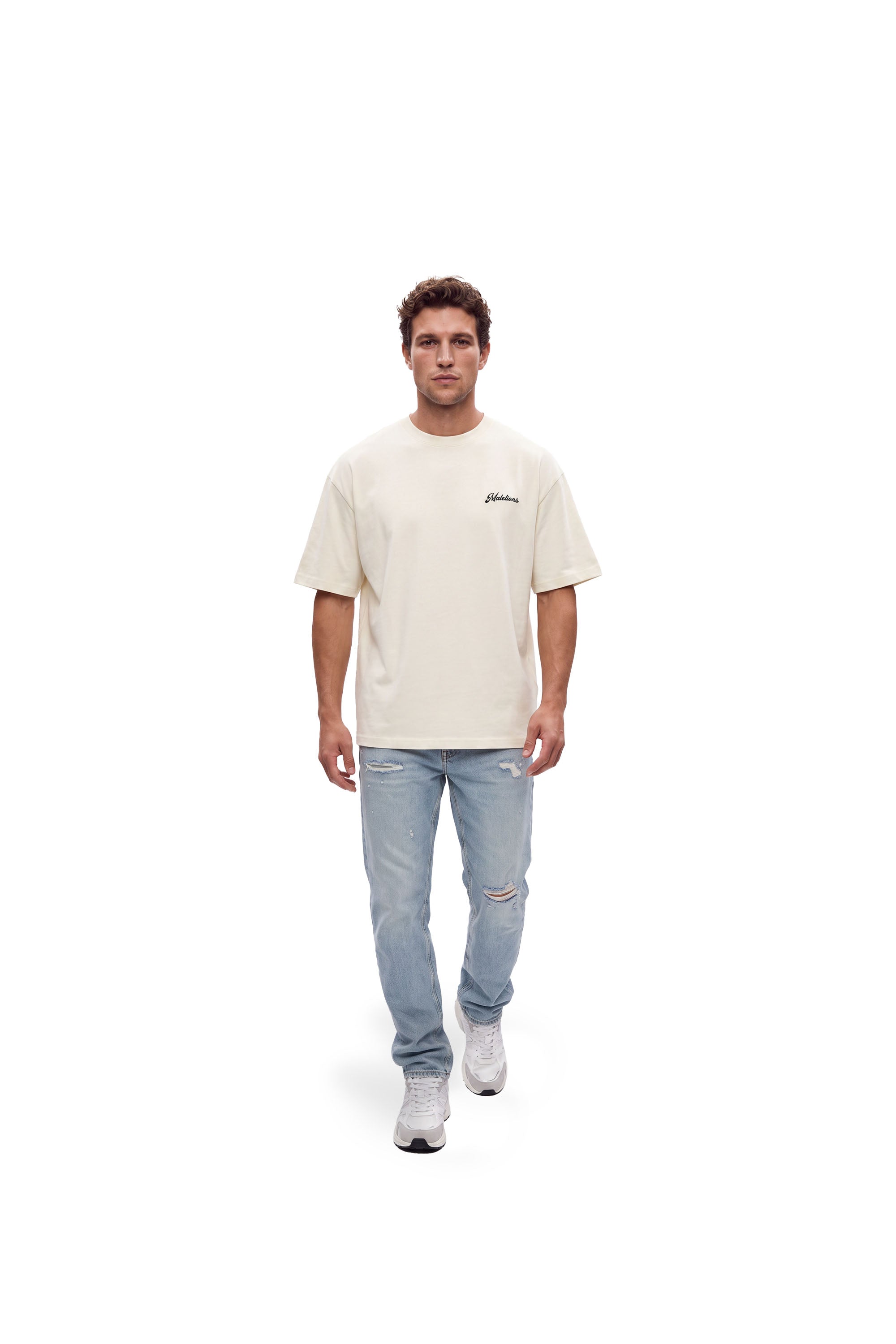 Malelions Men Victory Taste T-Shirt | Off-White