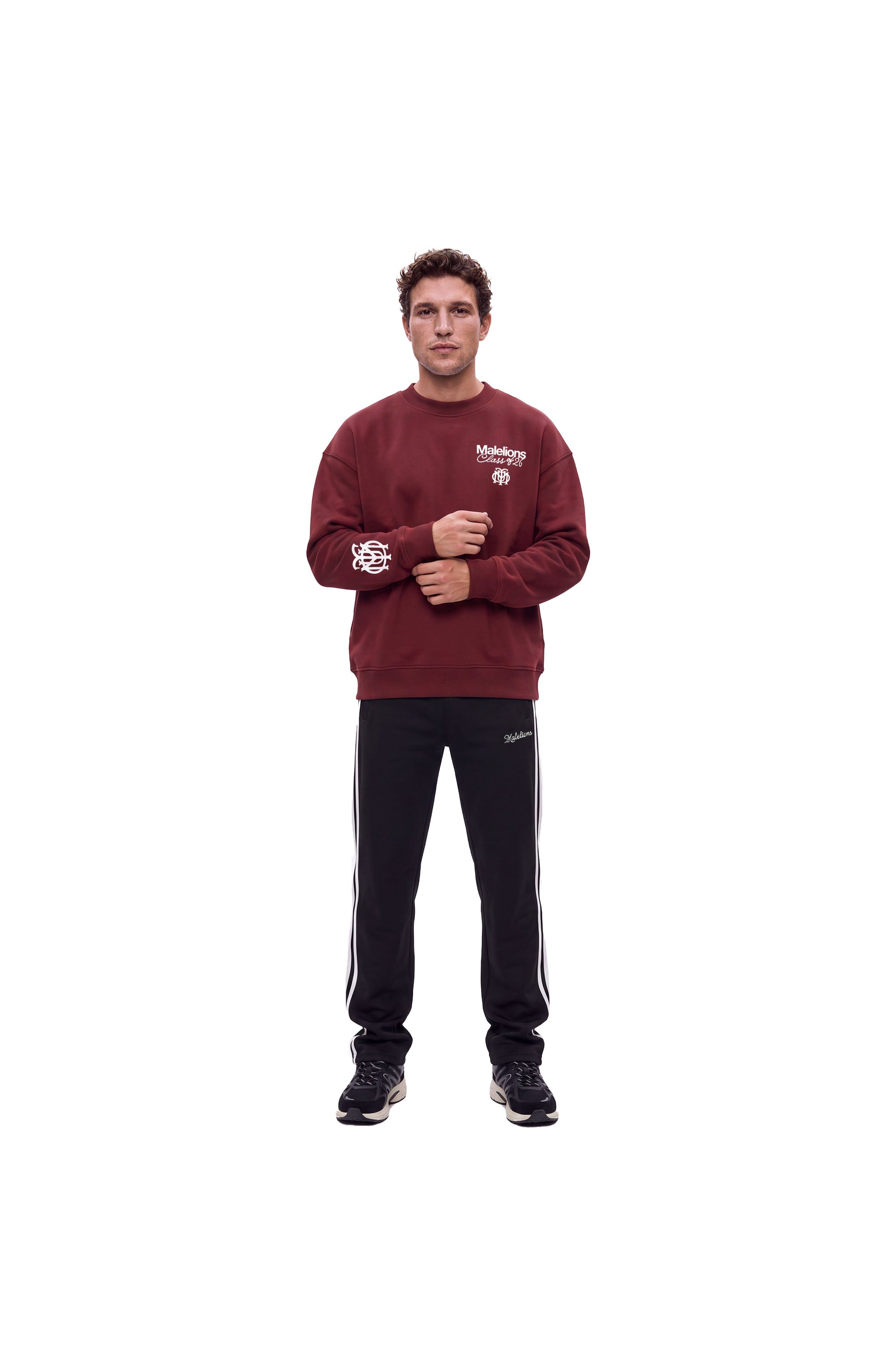 Malelions Men Class of 26 Sweater | Burgundy