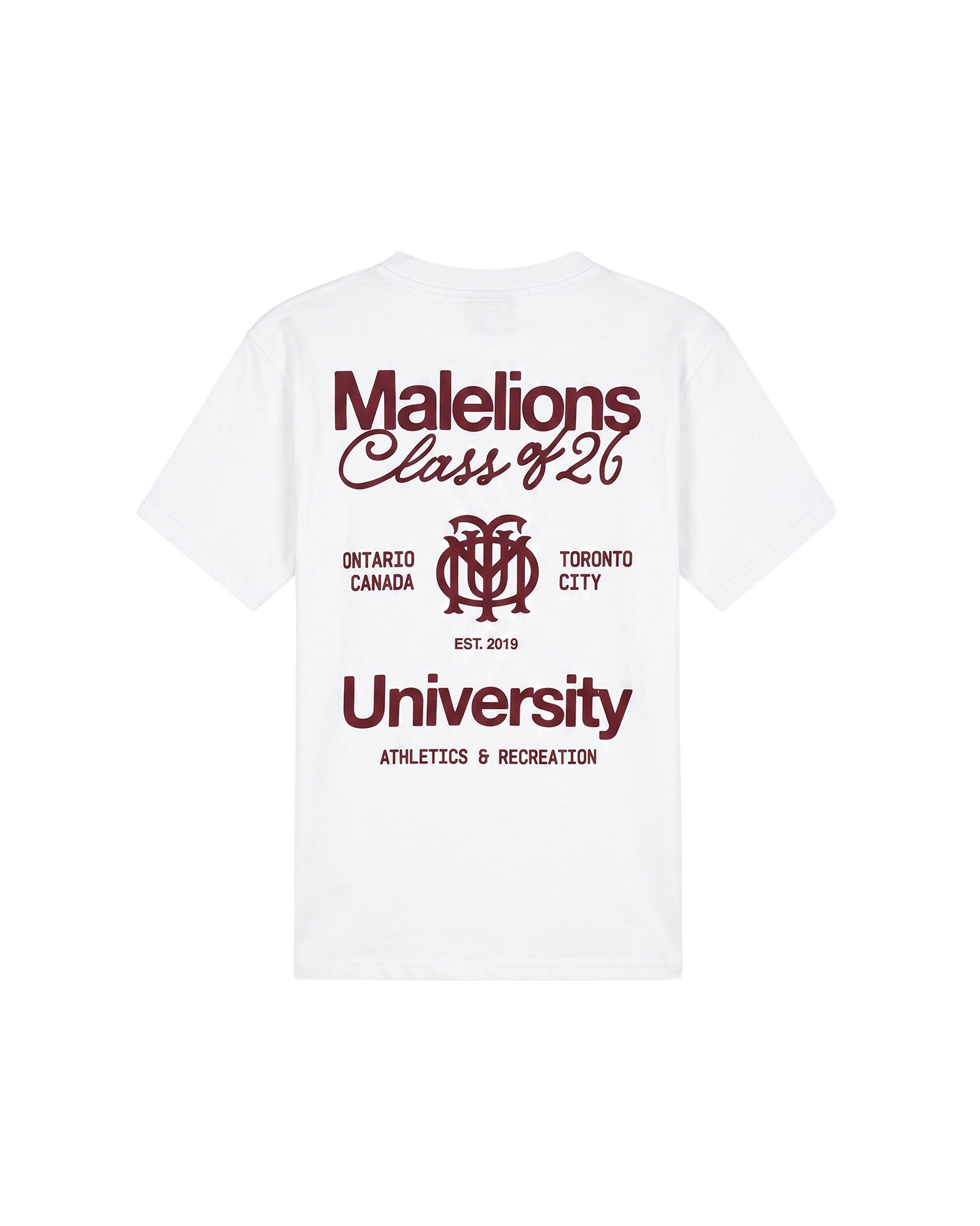 Malelions Men Class of 26 T-Shirt | White