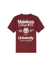 Malelions Men Class of 26 T-Shirt | Burgundy