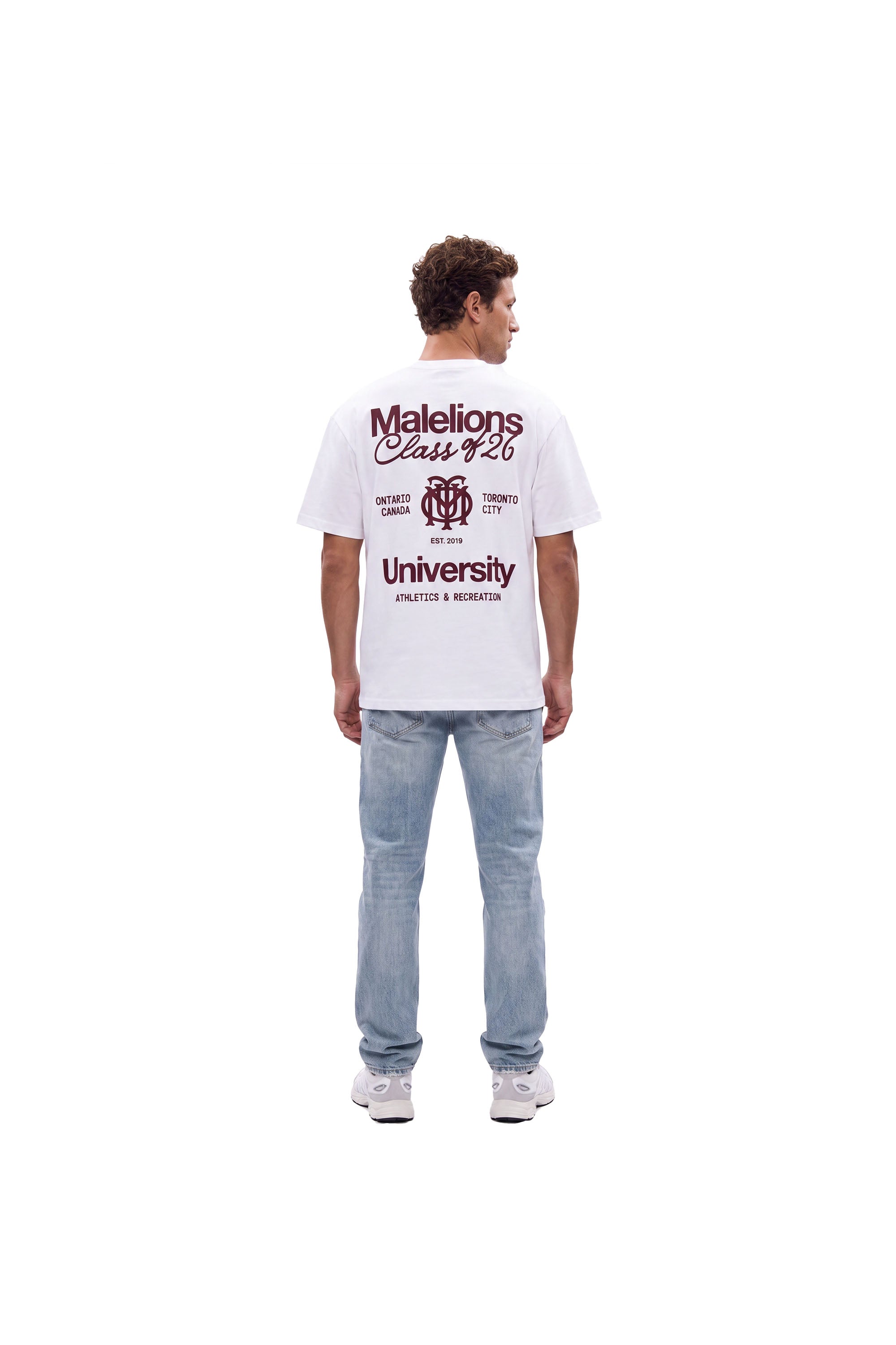Malelions Men Class of 26 T-Shirt | White