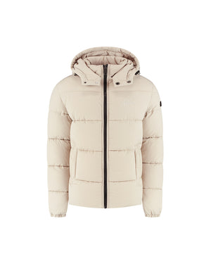 Malelions Men Donn Puffer Jacket | Almond