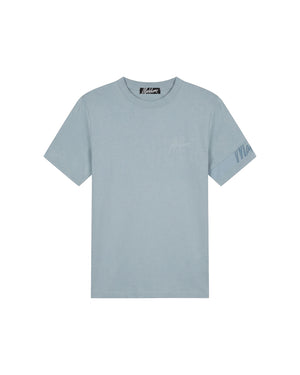 Malelions Men Captain T-Shirt | Ice Blue