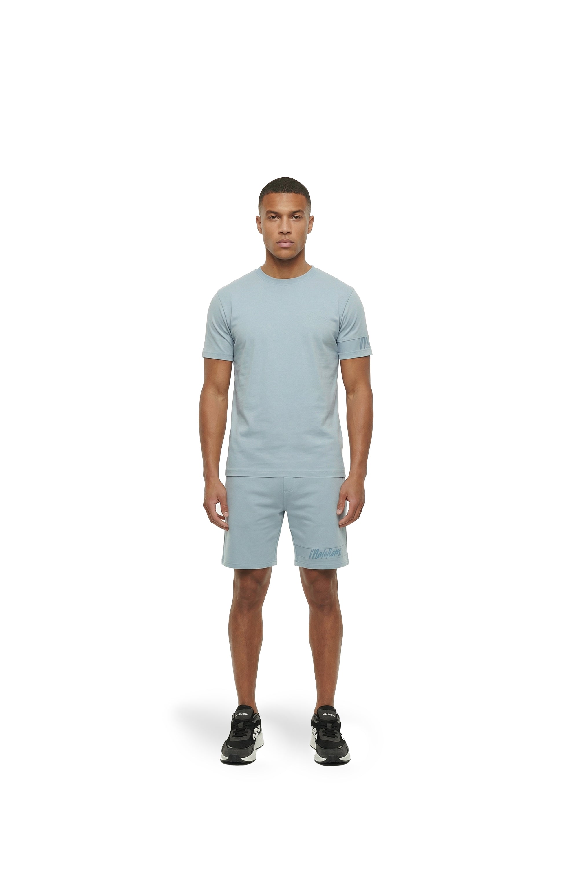 Malelions Men Captain T-Shirt | Ice Blue