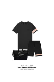 Malelions Men Captain T-Shirt | Black