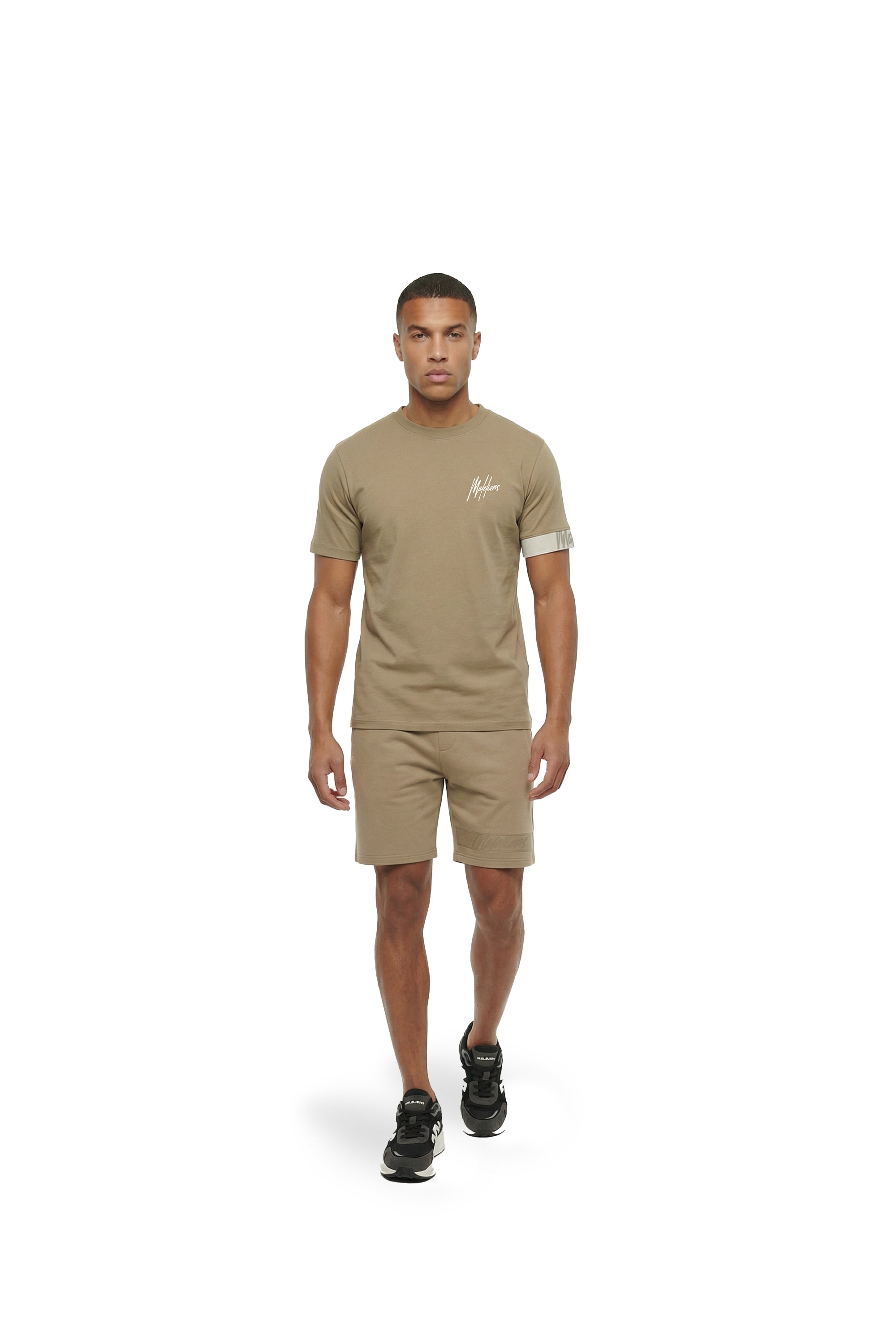 Malelions Men Captain T-Shirt 2.0 | Sage Brown