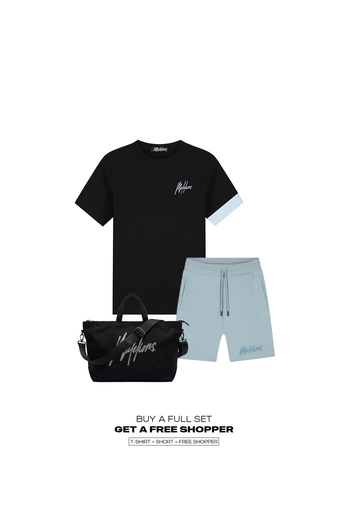 Malelions Men Captain T-Shirt 2.0 | Black