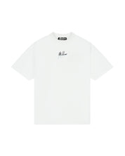 Malelions Men Oversized Split T-Shirt | White