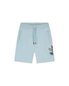  Malelions Men Split Shorts | Ice Blue