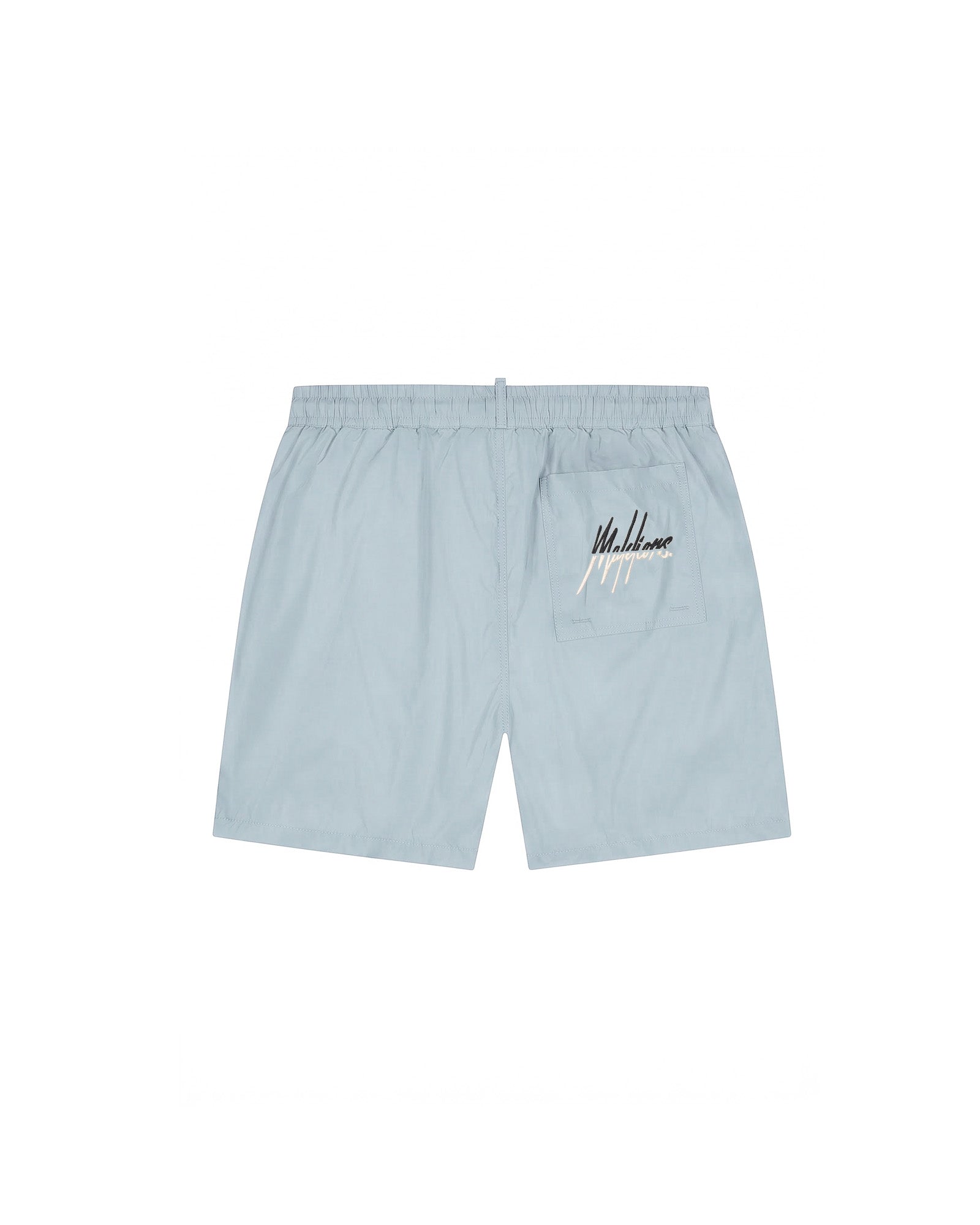 Malelions Men Split Swim Shorts | Ice Blue