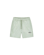Malelions Men Split Swim Shorts | Pale Green