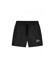 Malelions Men Split Swim Shorts | Black