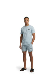 Malelions Men Split T-Shirt | Ice Blue