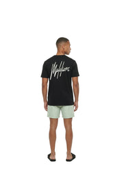 Malelions Men Split Swim Shorts | Pale Green