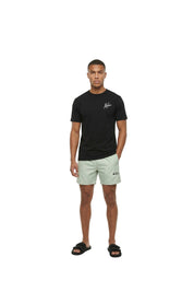Malelions Men Split Swim Shorts | Pale Green