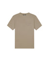  Malelions Men Sprayed Social Club T-Shirt | Sage Brown