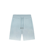Malelions Men Sprayed Social Club Shorts | Ice Blue