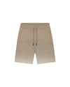  Malelions Men Sprayed Social Club Shorts | Sage Brown