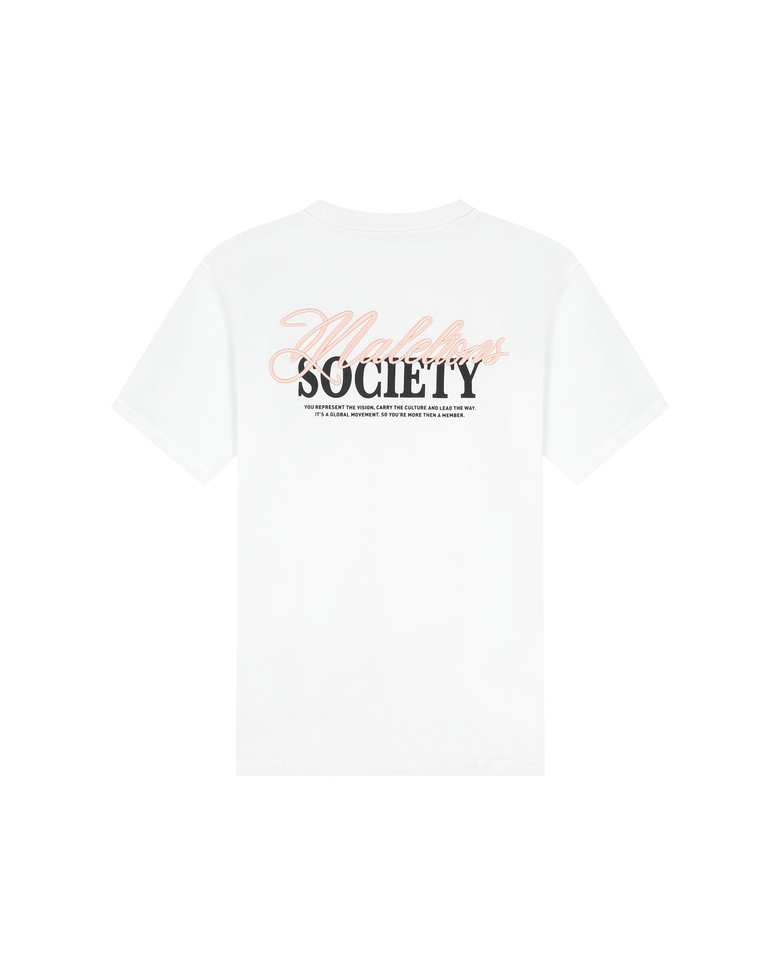 Malelions Men Society T-Shirt | White