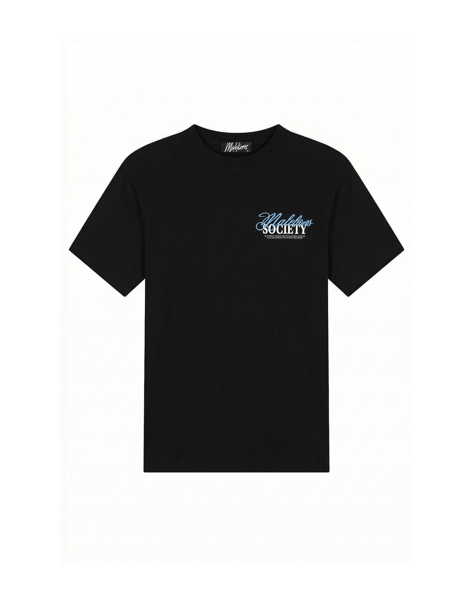 Malelions Men Society T-Shirt | Black