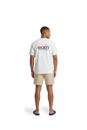 Malelions Men Society T-Shirt | White