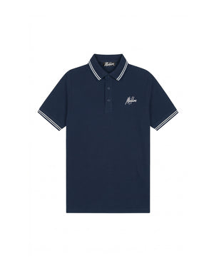 Malelions Men Formal Polo | Navy