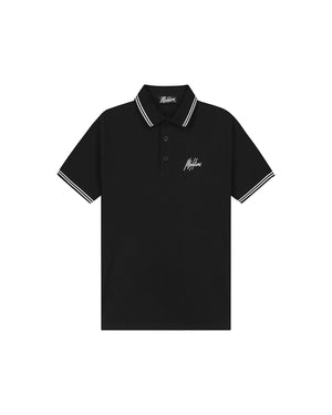 Malelions Men Formal Polo | Black