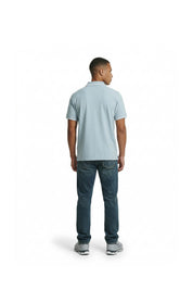 Malelions Men Formal Polo | Ice Blue