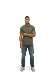 Malelions Men Formal Polo | Vintage Green