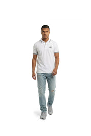 Malelions Men Formal Polo | White
