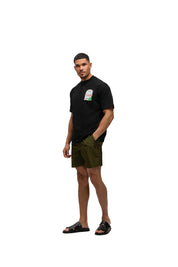 Malelions Men Tailored Swim Shorts | Vintage Green