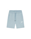  Malelions Men Striped Signature Shorts | Ice Blue
