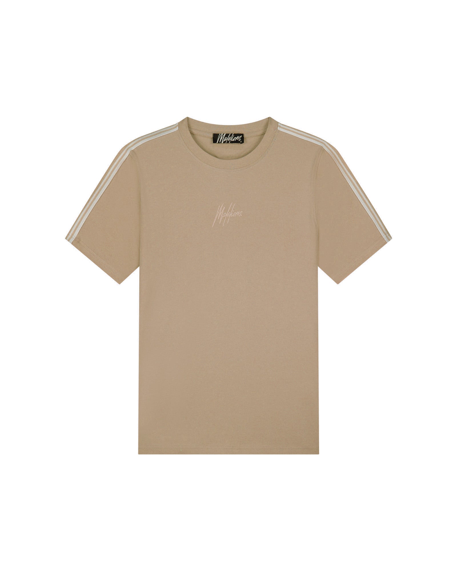 Malelions Men Studio T-Shirt | Light Taupe
