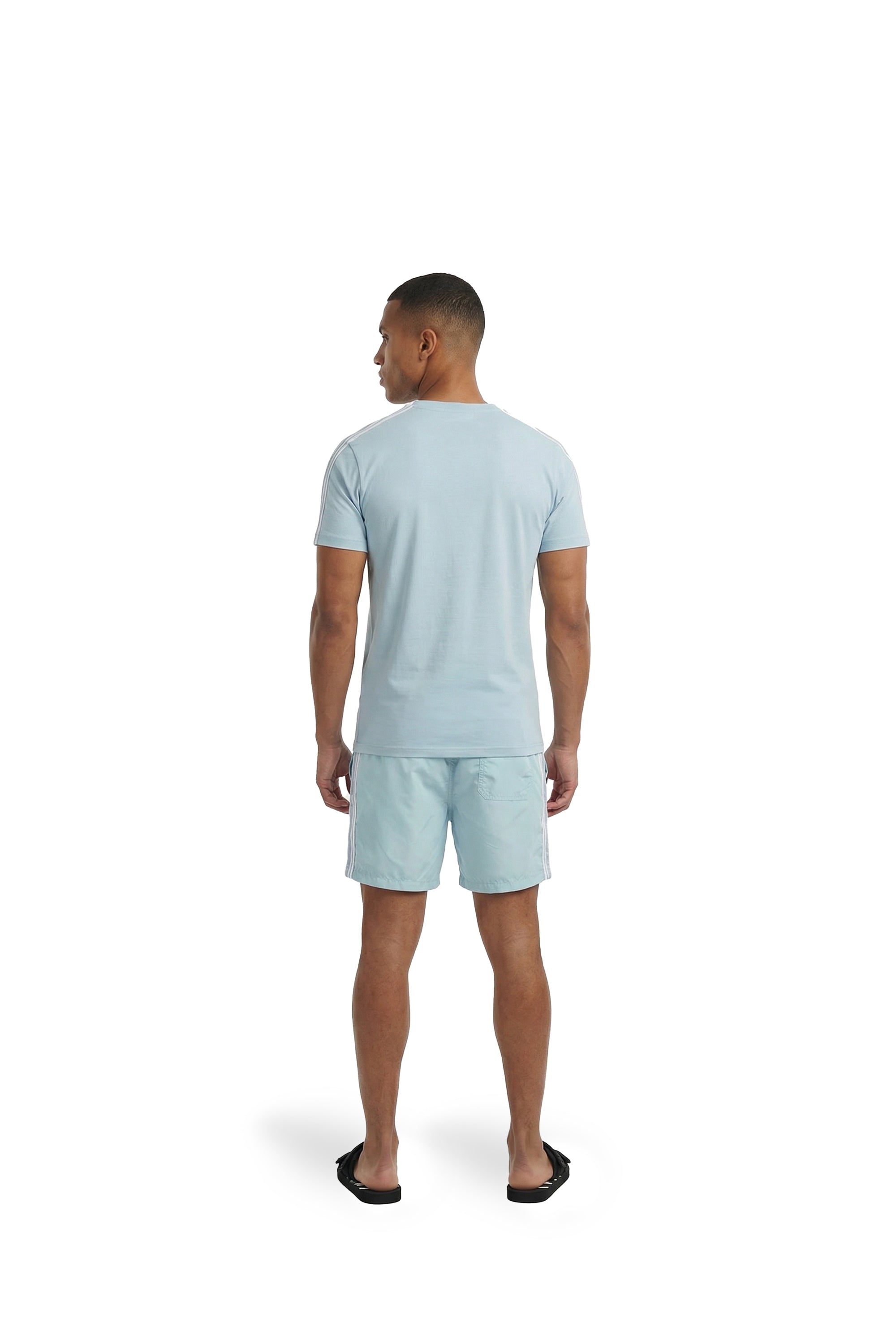 Malelions Men Studio T-Shirt | Ice Blue