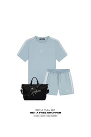 Malelions Men Studio Swim Shorts | Ice Blue