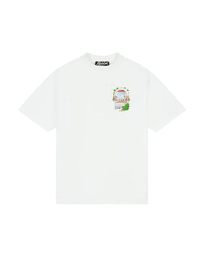 Malelions Men Roman T-Shirt | White