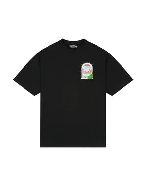 Malelions Men Roman T-Shirt | Black