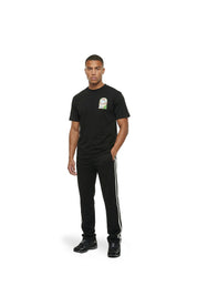 Malelions Men Roman T-Shirt | Black