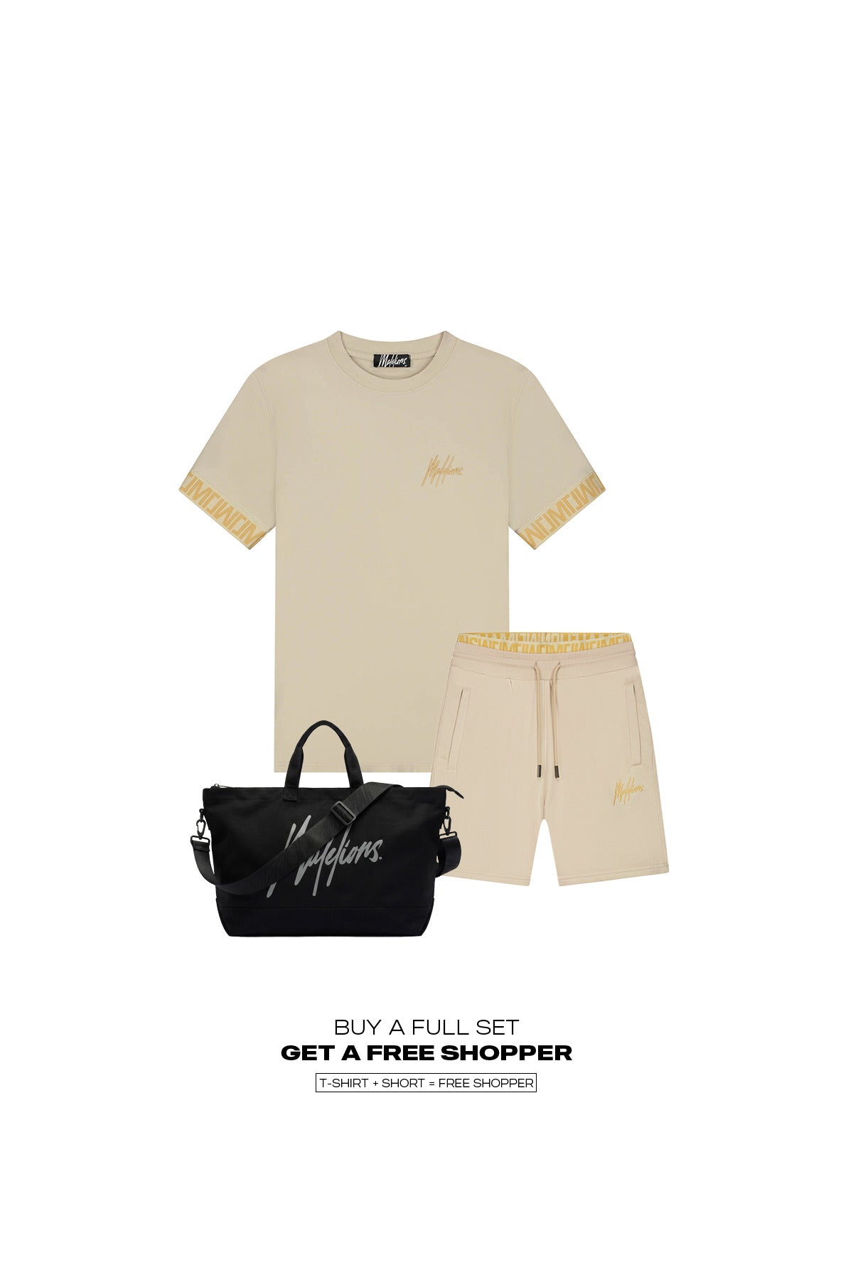 Malelions Men Venetian Shorts | Light Taupe