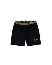 Malelions Men Venetian Swim Shorts | Black