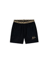  Malelions Men Venetian Swim Shorts | Black