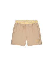 Malelions Men Venetian Swim Shorts | Light Taupe