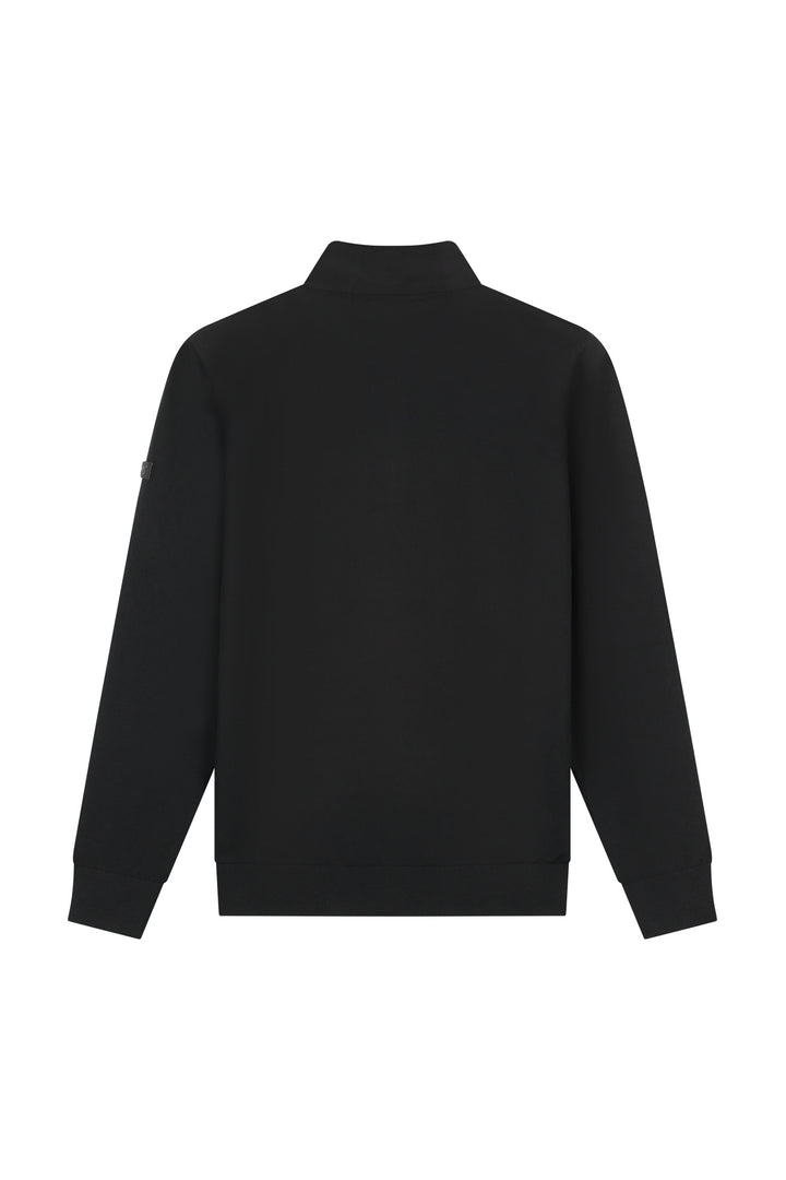 MMD10999003_49001_Malelions_Men_Knitted_Longsleeve_Zip_Polo_Black_Back.jpg