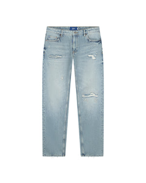 Malelions Men Straight Fit Jeans | Light Blue