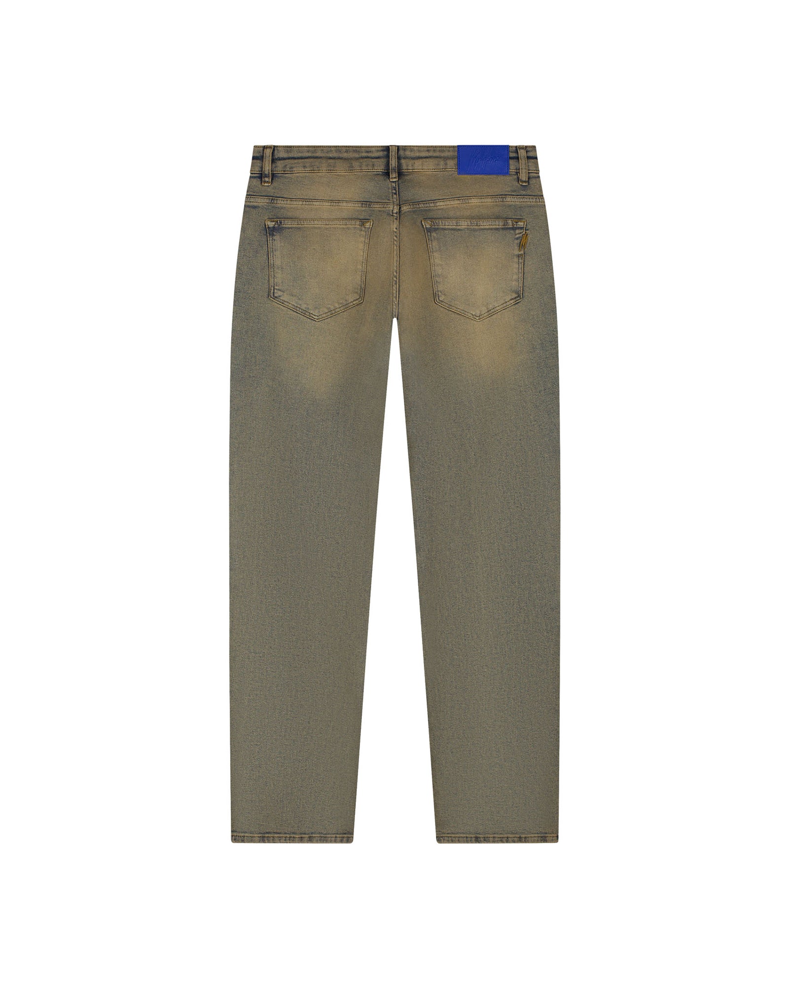 Malelions Men Straight Fit Jeans | Sand washed