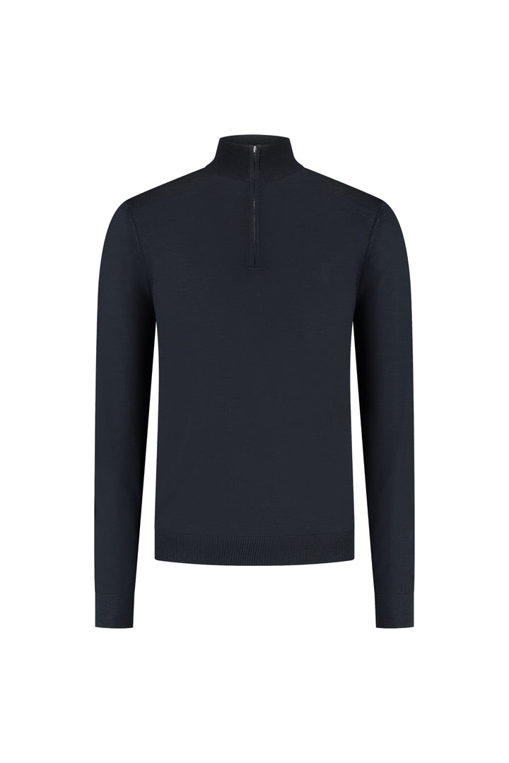 MP1-AW25-05_303_Malelions_Premium_Merino_Half_Zip_Navy_Front.jpg