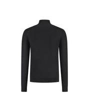 Malelions Premium Merino Half Zip | Black